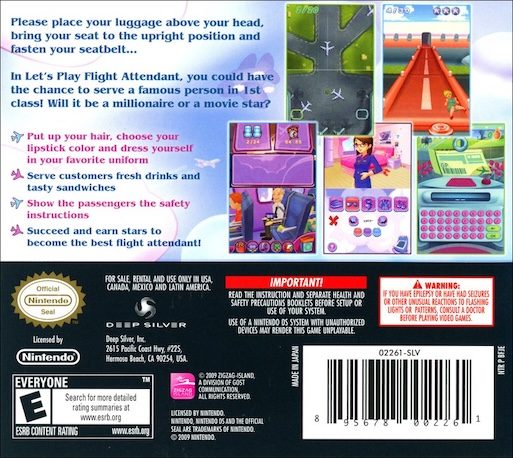 Hôtesse de l'Air : Embarquement Immédiat - Dos