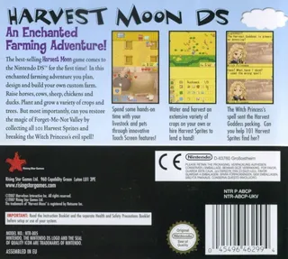 Harvest Moon DS dos