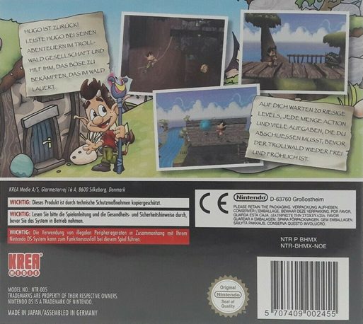 Hugo - Zauberei Im Trollwald - Dos