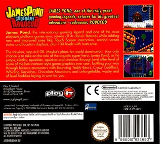 James Pond - Codename Robocod - Dos