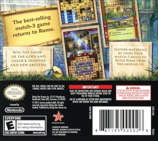 Jewel Master - Cradle of Rome 2 dos