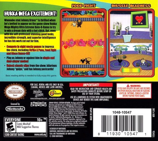 Johnny Bravo in the Hukka-Mega-Mighty-Ultra-Extreme Date-O-Rama! dos