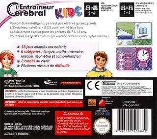 L'Entraîneur Cérébral : Kids dos