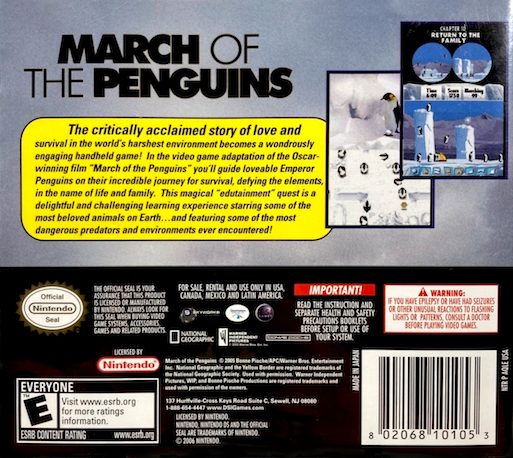 La Marche de l'Empereur dos