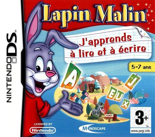 Lapin Malin : J'Apprends à Lire et à Ecrire