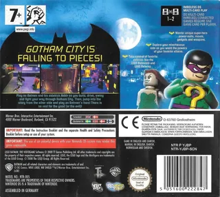 LEGO Batman : Le Jeu Vidéo - Dos