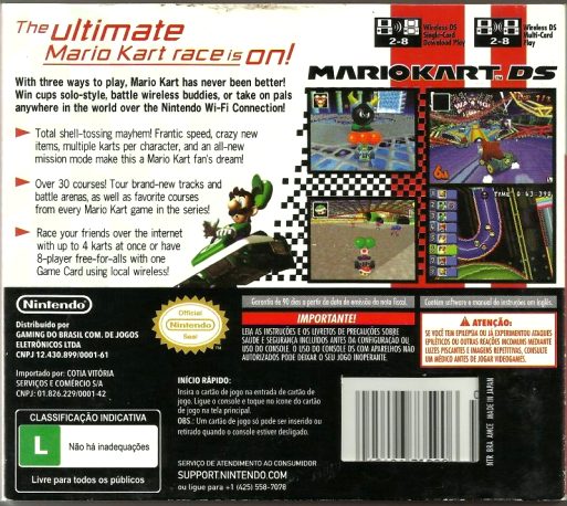 Mario Kart DS dos
