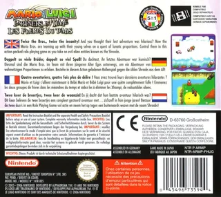 Mario & Luigi : Partners in Time - Dos
