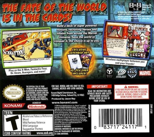 Marvel Trading Card Game dos