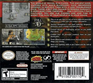 Mazes of Fate DS - Dos