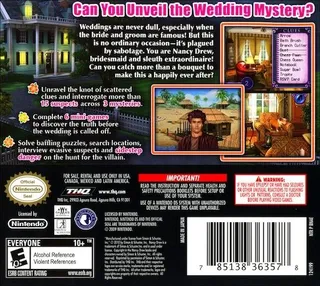 Nancy Drew: The Model Mysteries - Dos
