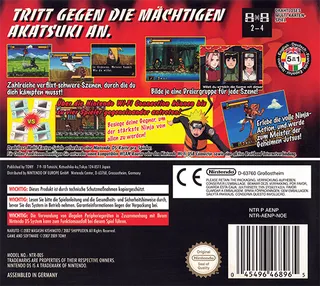 Naruto Shippuu Den - Saikyou Ninja Daikesshuu 5 - Kessen! 'Akatsuki' - Dos