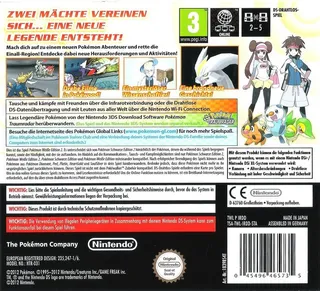 Pokémon - Version Blanche 2 dos