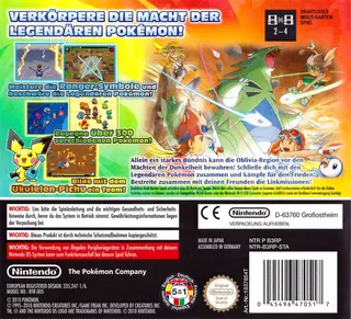 Pokémon Ranger: Guardian Signs dos