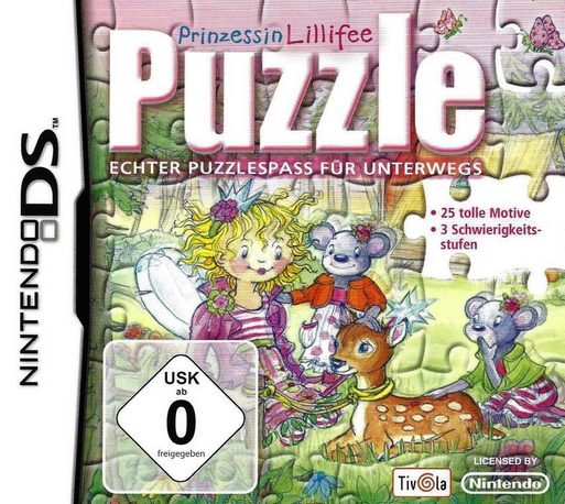 Puzzle La Fée Lili-Rose - Echter Puzzlespass fuer Unterwegs