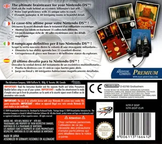 Safecracker : Expert en Cambriolage - Dos