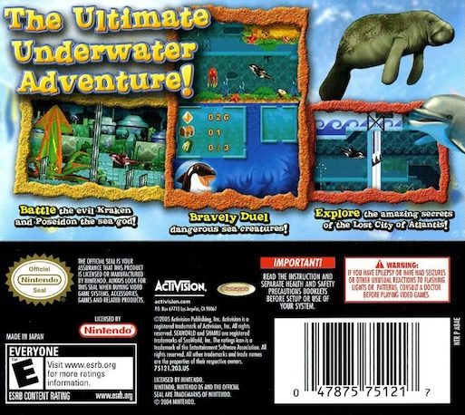 Shamu's Deep Sea Adventures dos