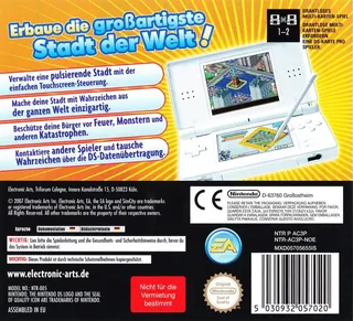SimCity DS dos