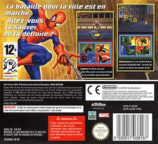 Spider-Man - Bataille Pour New York - Dos