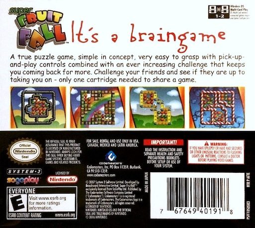 Super Fruit Fall dos