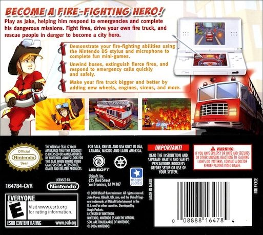 Tim Power : Héros du Feu - Dos