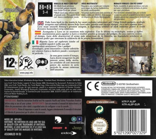 Tomb Raider : Legend dos