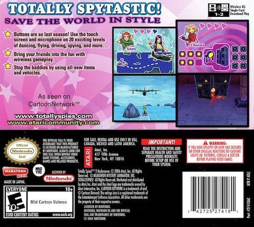 Totally Spies! 2 : Undercover dos