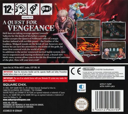 Valkyrie Profile : Covenant of the Plume dos