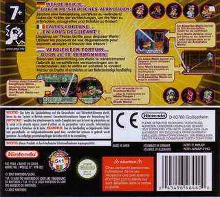Wario : Master of Disguise - Dos