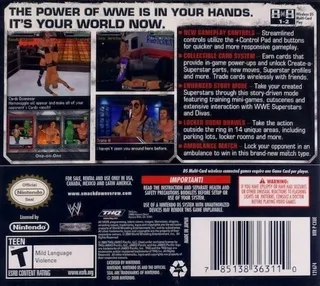 Wwe Smackdown Vs Raw 2008 Featuring Ecw - Dos