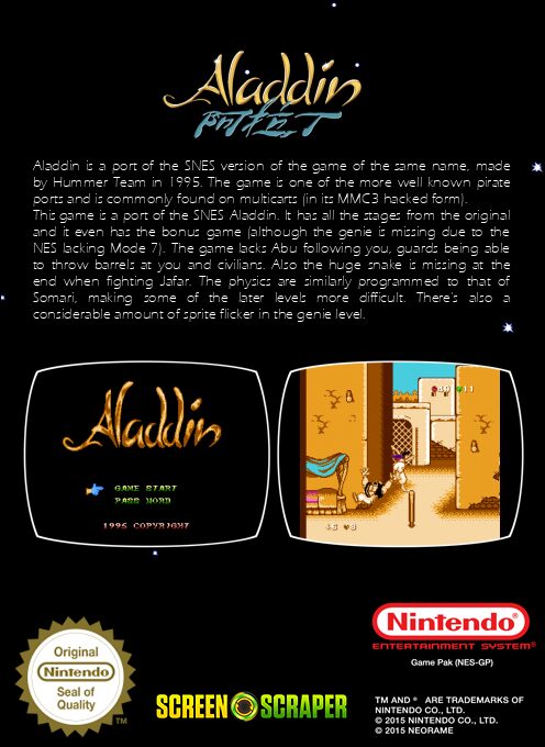 Aladdin 4 - Dos