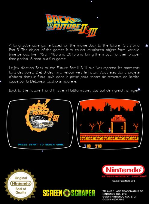 Back to the Future Part II & III - Dos