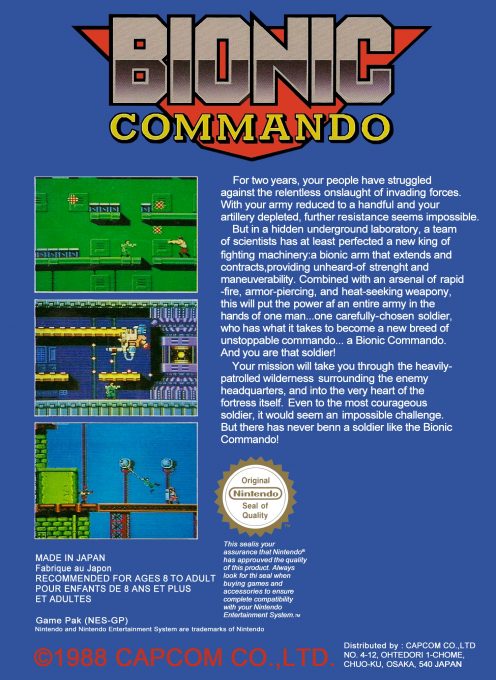Bionic Commando - Dos