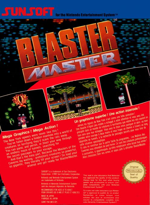 Blaster Master - Dos