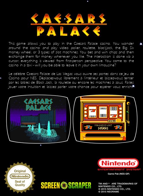 Caesars Palace - Dos