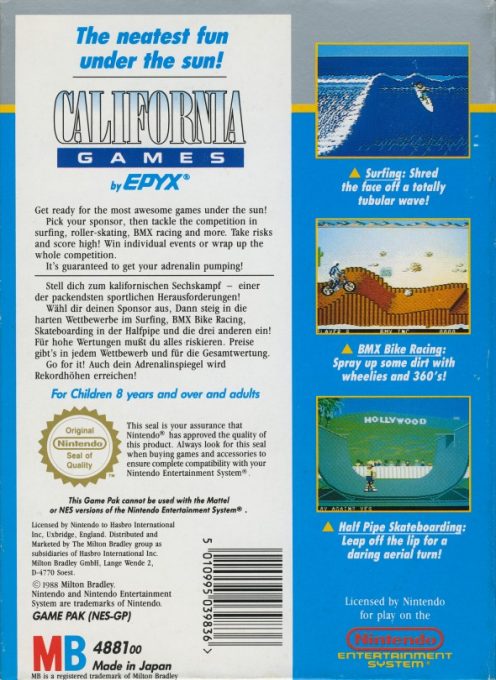California Games - Dos