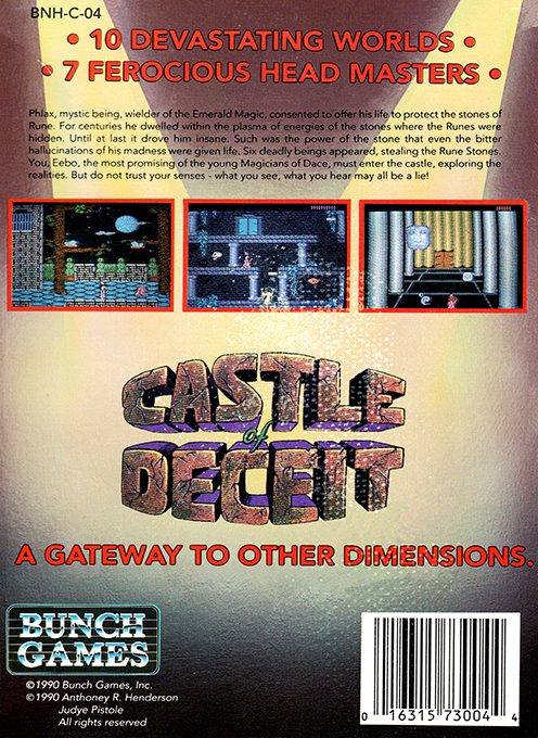 Castle Of Deceit - Dos