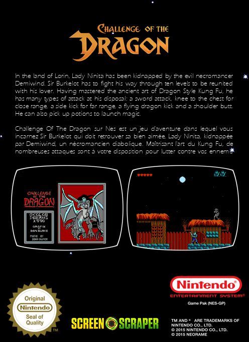Challenge of the Dragon - Dos