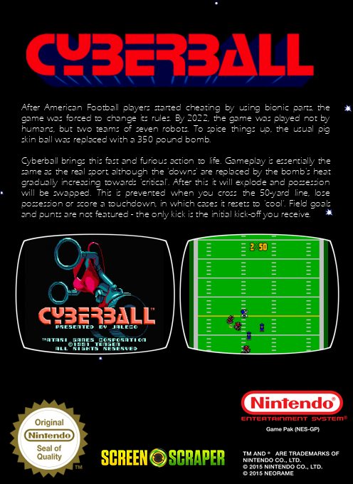 Cyberball - Dos