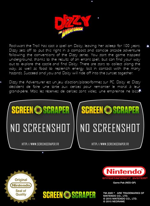 Dizzy the Adventurer - Dos