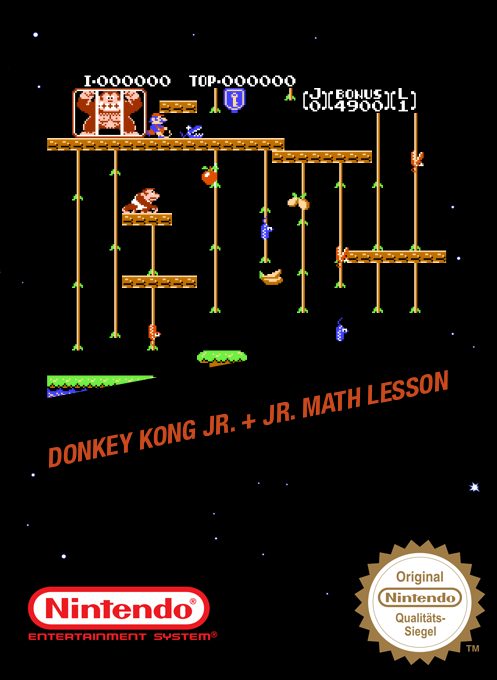 Donkey Kong Jr. + Jr. Math Lesson