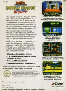Double Dragon II : The Revenge dos