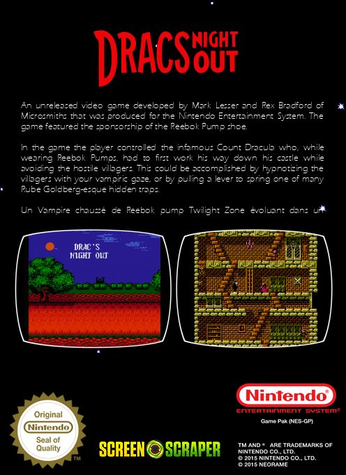 Drac's Night Out - Dos