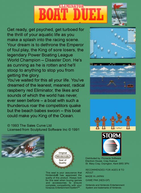 Eliminator Boat Duel - Dos