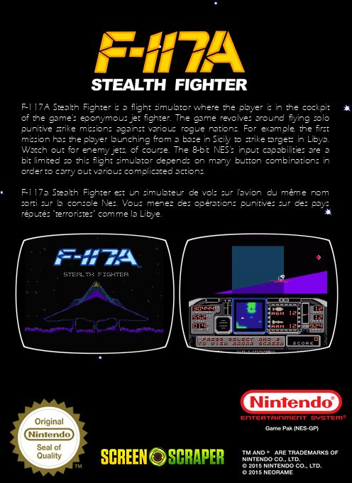 F-117A : Stealth Fighter - Dos