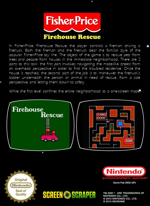 Fisher-Price : Firehouse Rescue - Dos