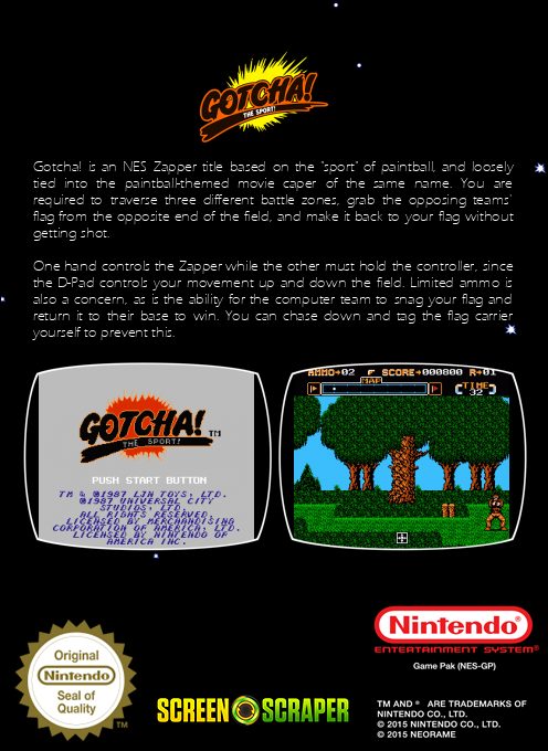 Gotcha! : The Sport! - Dos