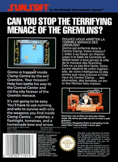 Gremlins 2 : The New Batch - Dos