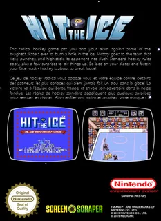 Hit the Ice : The Video Hockey League - Dos