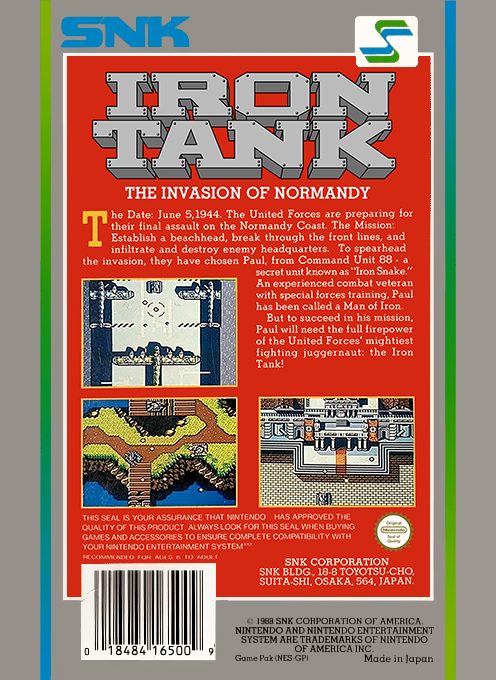 Iron Tank : The Invasion of Normandy - Dos
